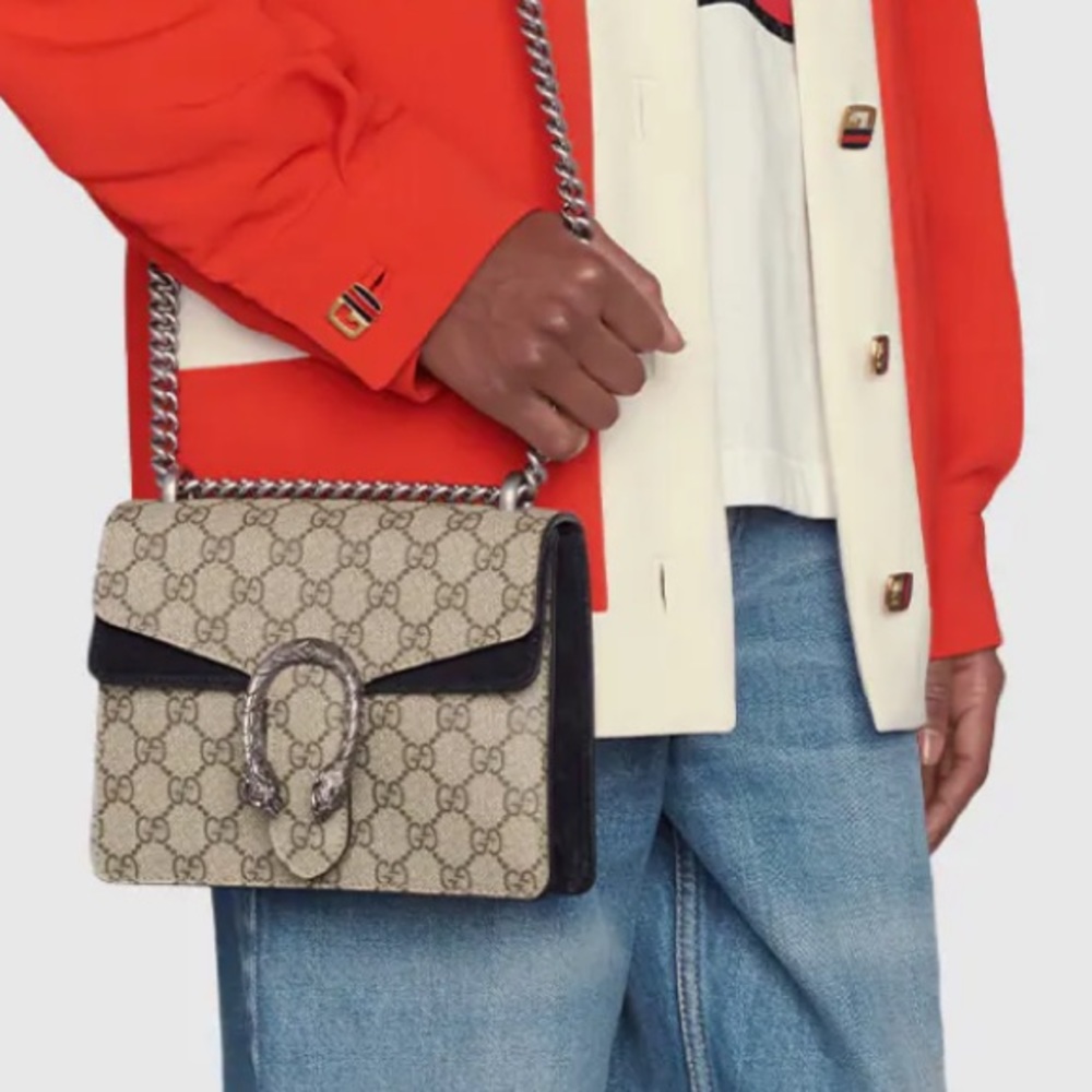 Gucci Dionysus GG supreme mini bag